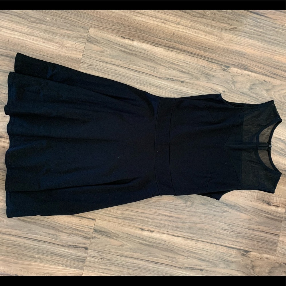 Black casual dress